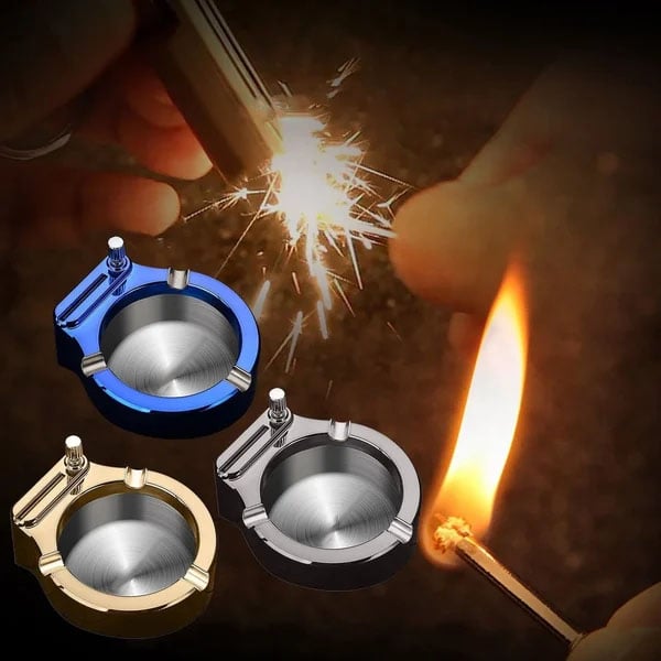 Last Day 70% OFF - Magic Ashtray with Permanent Match Lighter