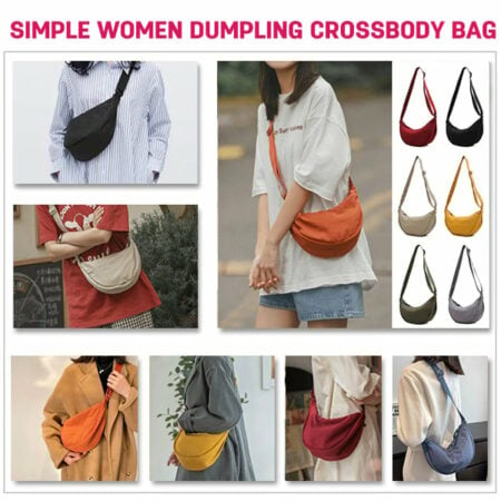 LAST DAY 70% OFF - Simple Women Dumpling Crossbody Bag