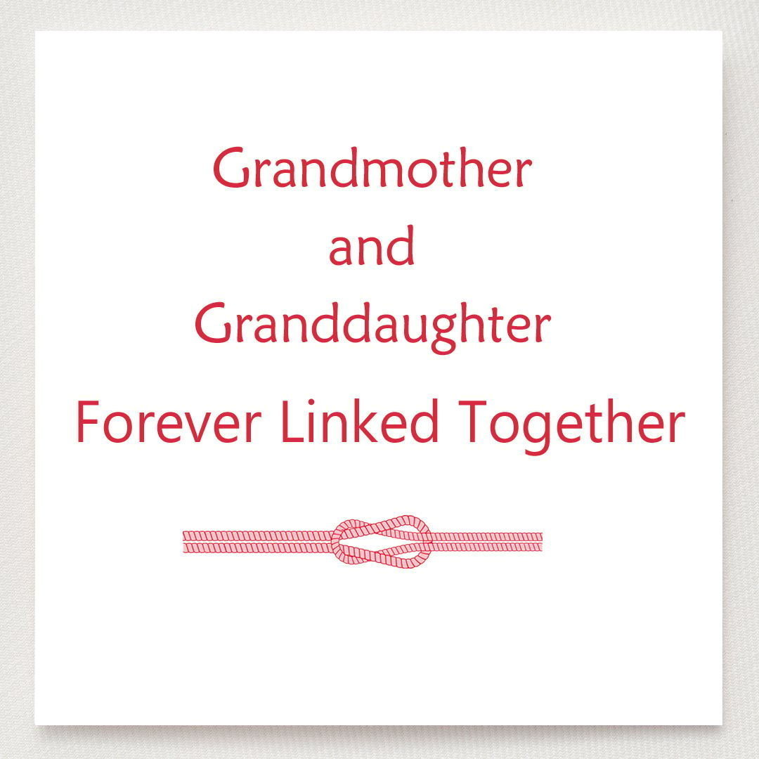 Last Day 75% OFF - To My Granddaughter "Forever Linked Together" Handmade Braided Bracelet