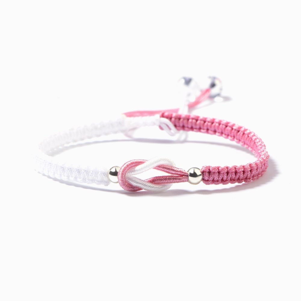 Last Day 75% OFF - To My Granddaughter "Forever Linked Together" Handmade Braided Bracelet