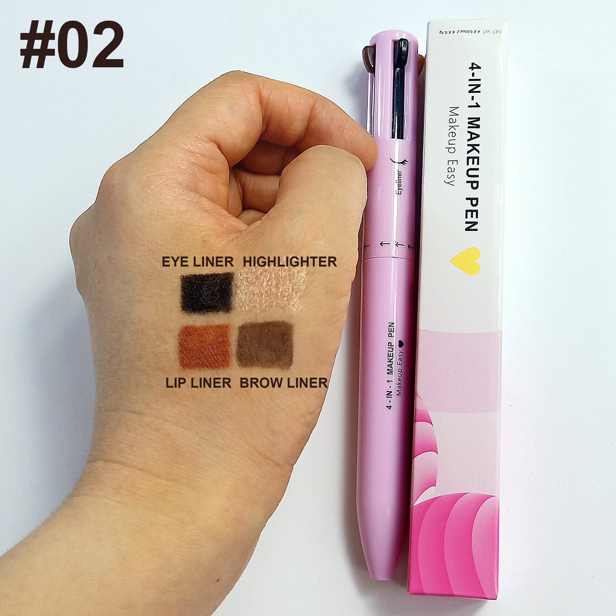 Last day Buy 1 Get 1 Free - Romanticpeach Touch Up 4-in-1 Makeup Pen