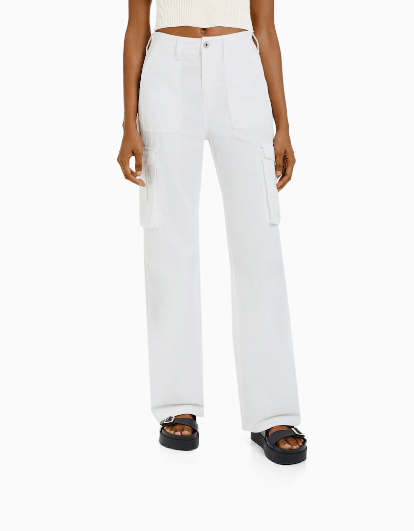 (Last day discount) Adjustable Straight Fit Cargo Pants