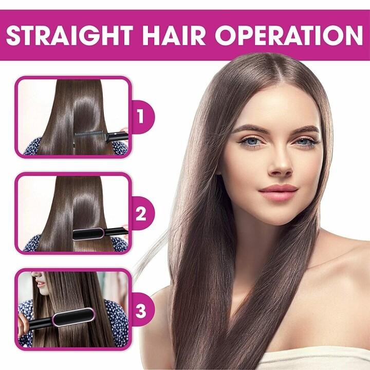 (Last Day Promo - 70% OFF) Hair Straightener Brush