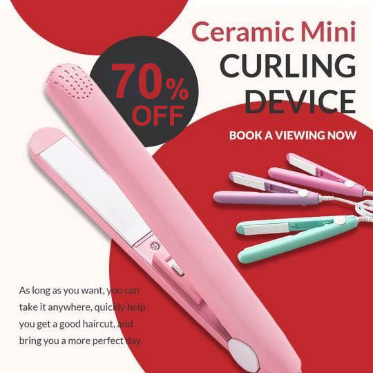 Last Day Promo - 70% OFF Mini Hair Curler