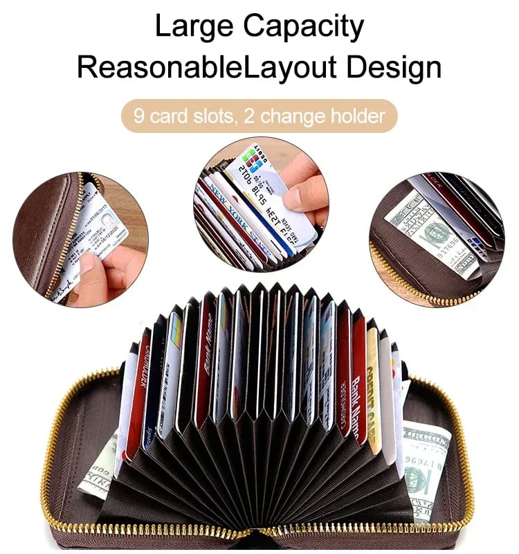 (Last Day Promotion - 50% OFF) RFID blocking mini card holder