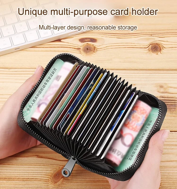 (Last Day Promotion - 50% OFF) RFID blocking mini card holder