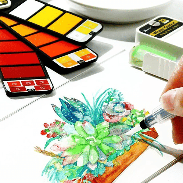 Last Day Promotion 49% OFF - Handy Watercolor Travel Kit