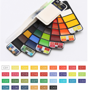 Last Day Promotion 49% OFF - Handy Watercolor Travel Kit