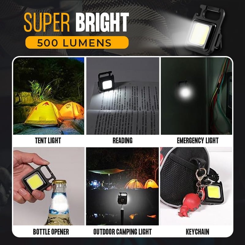 Last Day Promotion 49% OFF - Multifunctional Keychain Emergency Light - BUY 3 GET 3 FREE