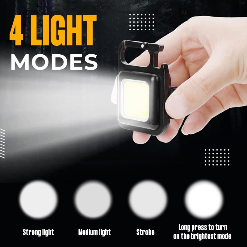 Last Day Promotion 49% OFF - Multifunctional Keychain Emergency Light - BUY 3 GET 3 FREE