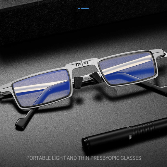  (Last Day Promotion 49% OFF) - Ultra Light Titanium Material Screwless Foldable Reading Glasses