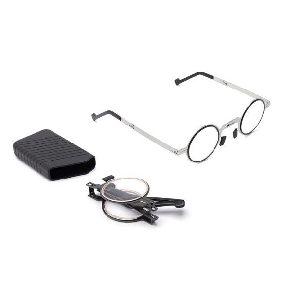  (Last Day Promotion 49% OFF) - Ultra Light Titanium Material Screwless Foldable Reading Glasses