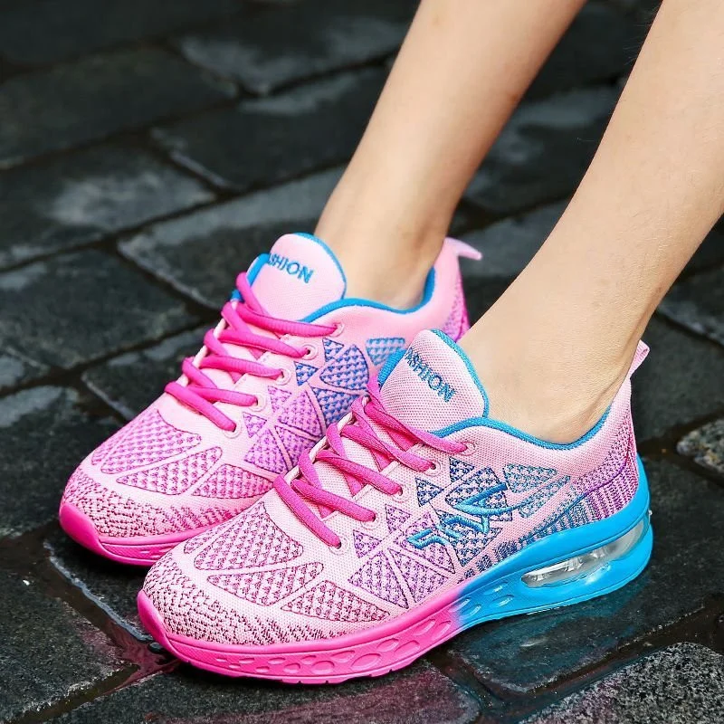 Last Day Promotion 53% OFF - Women Orthopedic Multicolor Air Cushion Sneakers