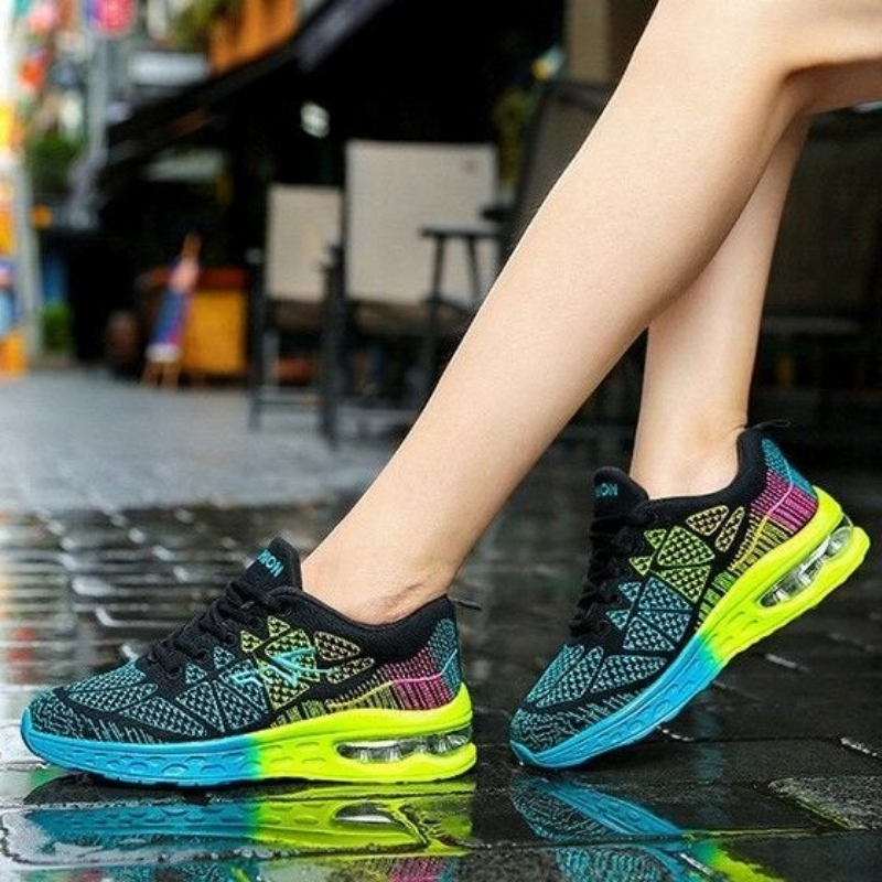 Last Day Promotion 53% OFF - Women Orthopedic Multicolor Air Cushion Sneakers