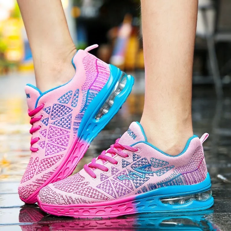 Last Day Promotion 53% OFF - Women Orthopedic Multicolor Air Cushion Sneakers