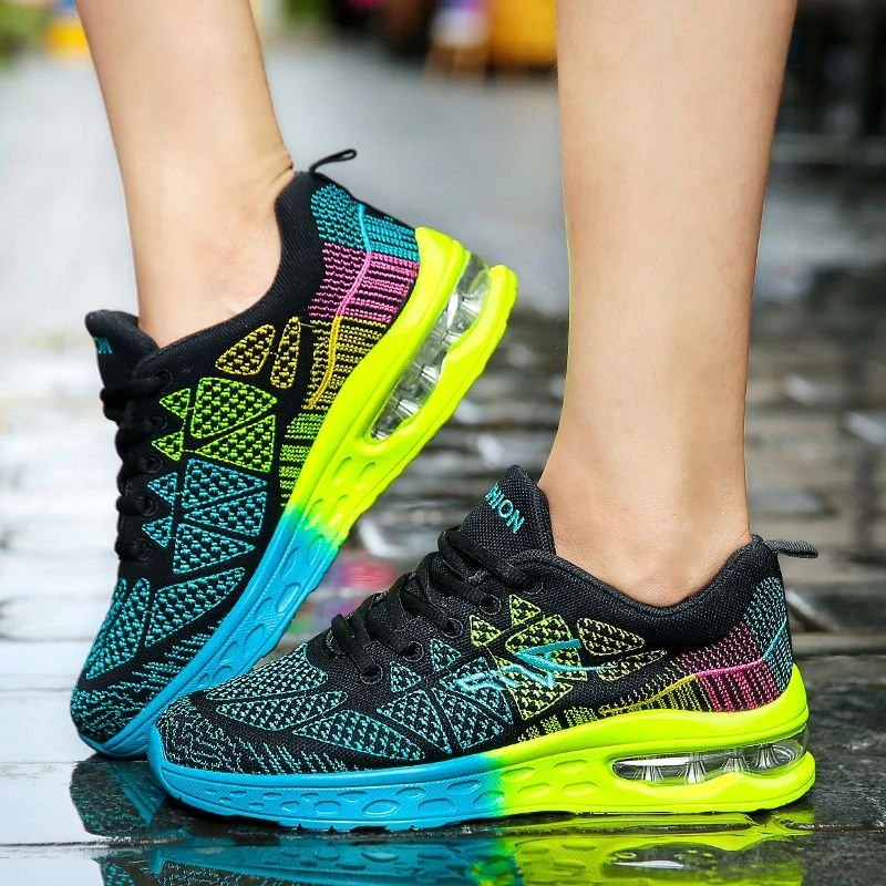 Last Day Promotion 53% OFF - Women Orthopedic Multicolor Air Cushion Sneakers