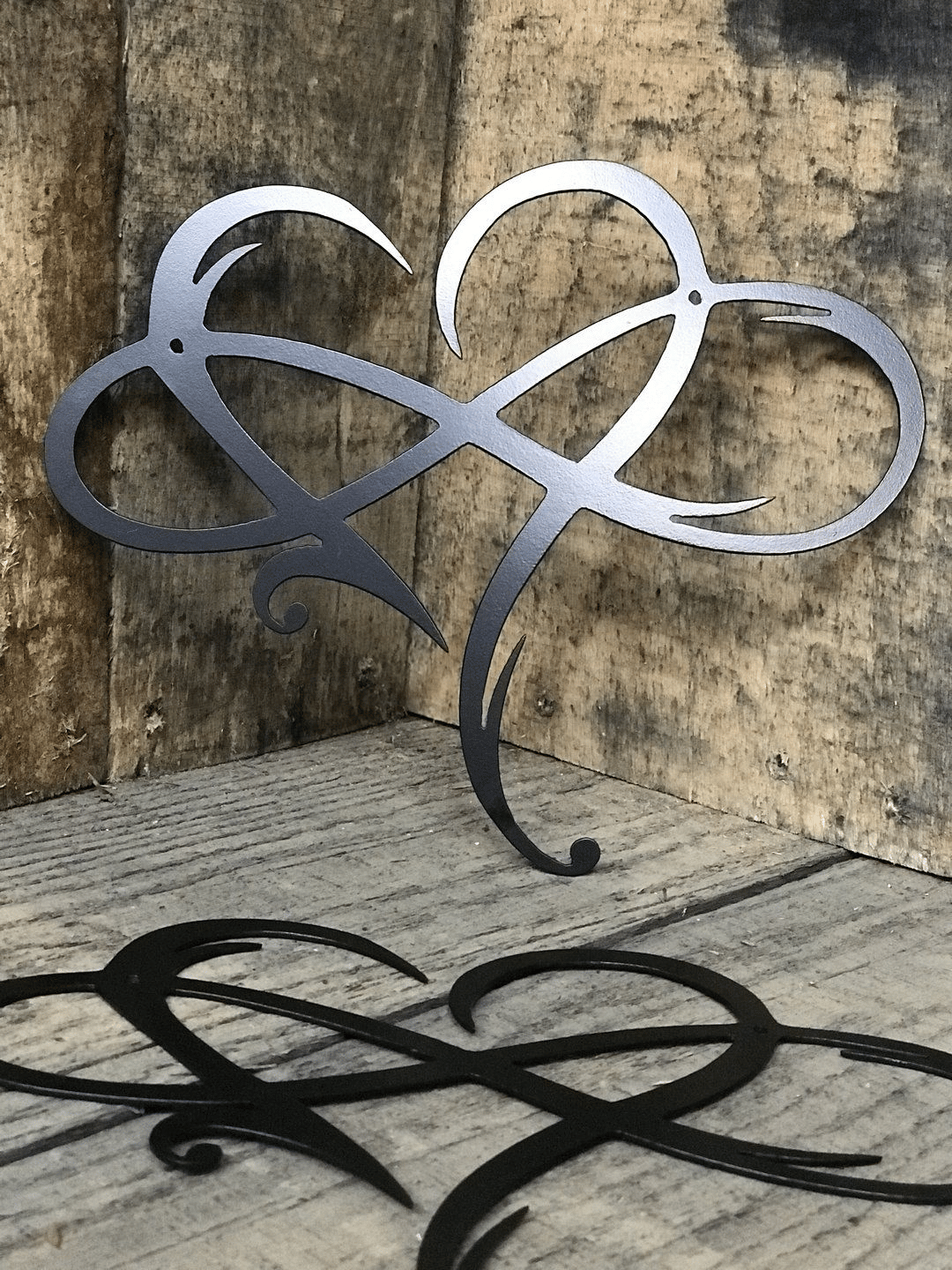 Last Day Promotion 70% OFF - Infinity heart-Steel wall decor Metal Wall art