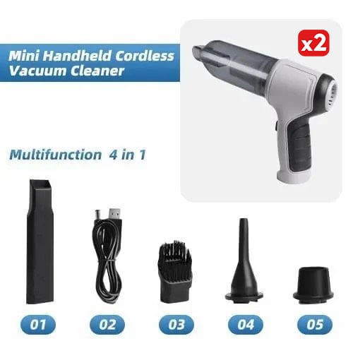 Last Day Promotion 75% OFF - Wireless Handheld Car Vacuum Cleaner 