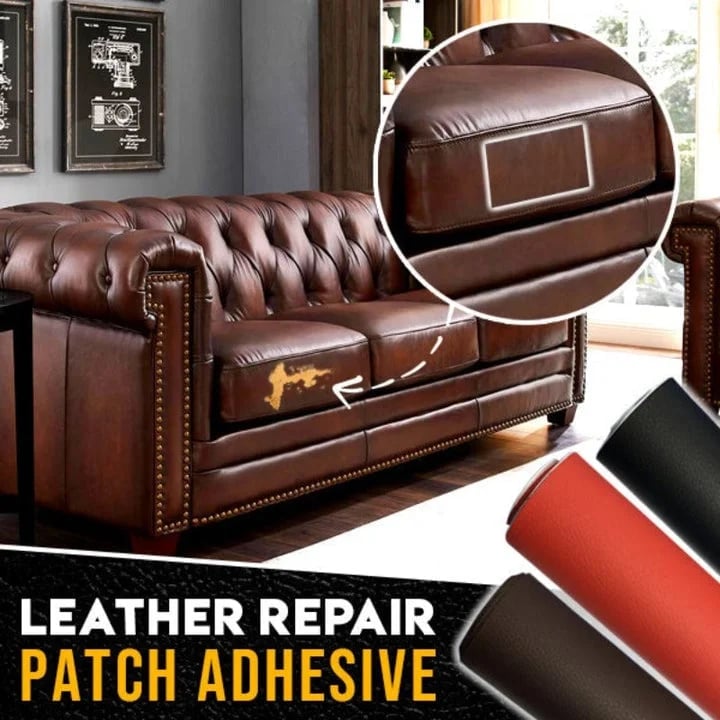 Last Day Special Sale - 2023 Upgraded Self-Adhesive Leather Refinisher Sofa Repair-Cut any shapes