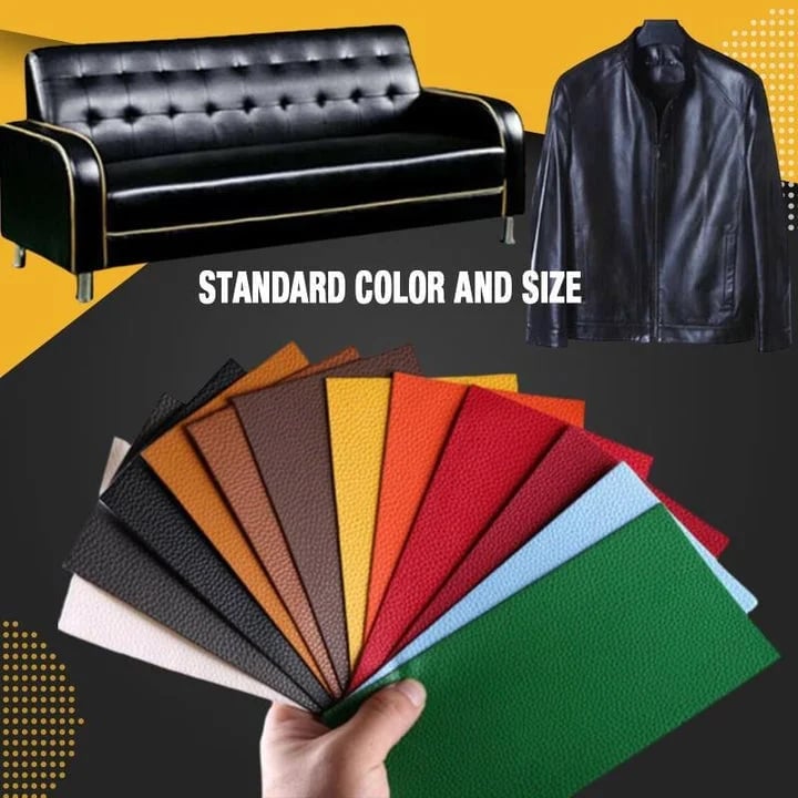 Last Day Special Sale – 2023 Upgraded Self-Adhesive Leather Refinisher Sofa Repair-Cut any shapes