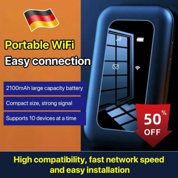 Last Day's Promotion SAVE 50% OFF - Wireless Portable WiFi