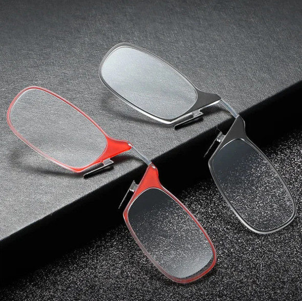 Legless Nose Clip Reading Glasses Mini Portable