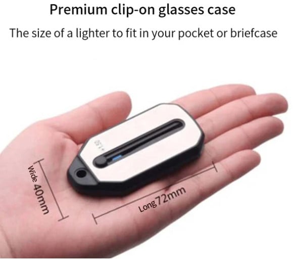 Legless Nose Clip Reading Glasses Mini Portable