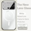 Lens Explosion - Proof Frosted Magnetic Attraction Case Cover For iPhone