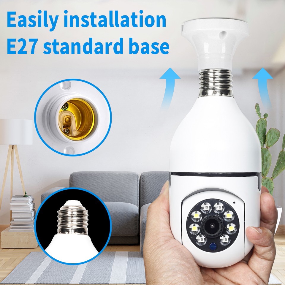 Light Socket Security Camera