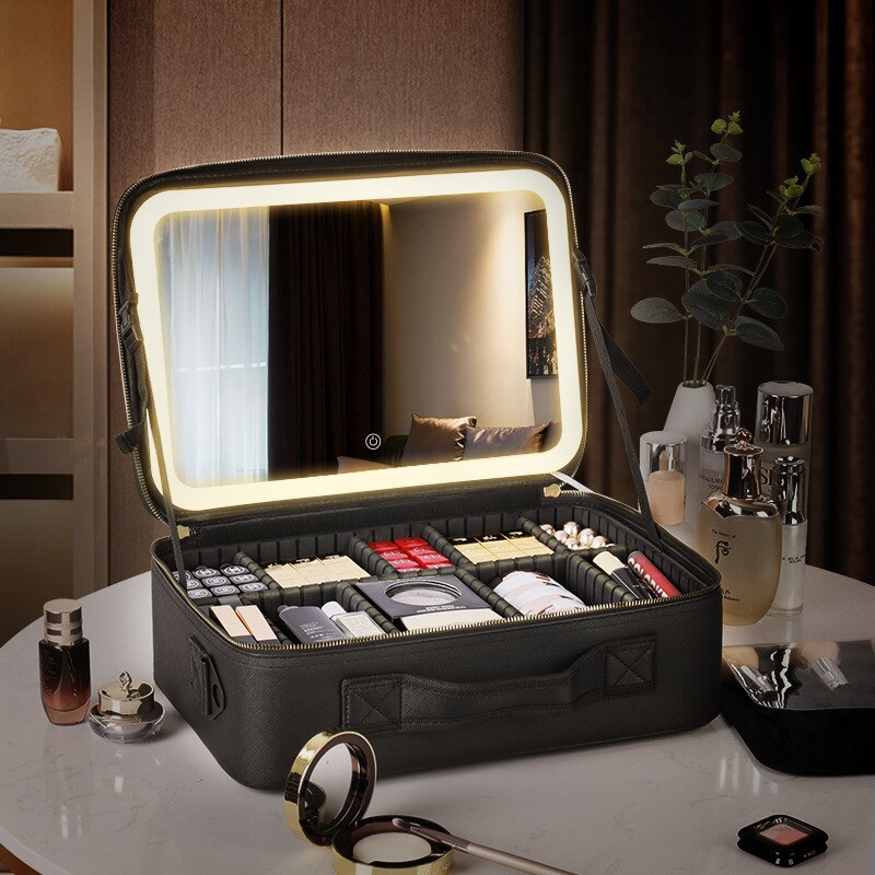 Luminoire - LED Mirror Cosmetic Case