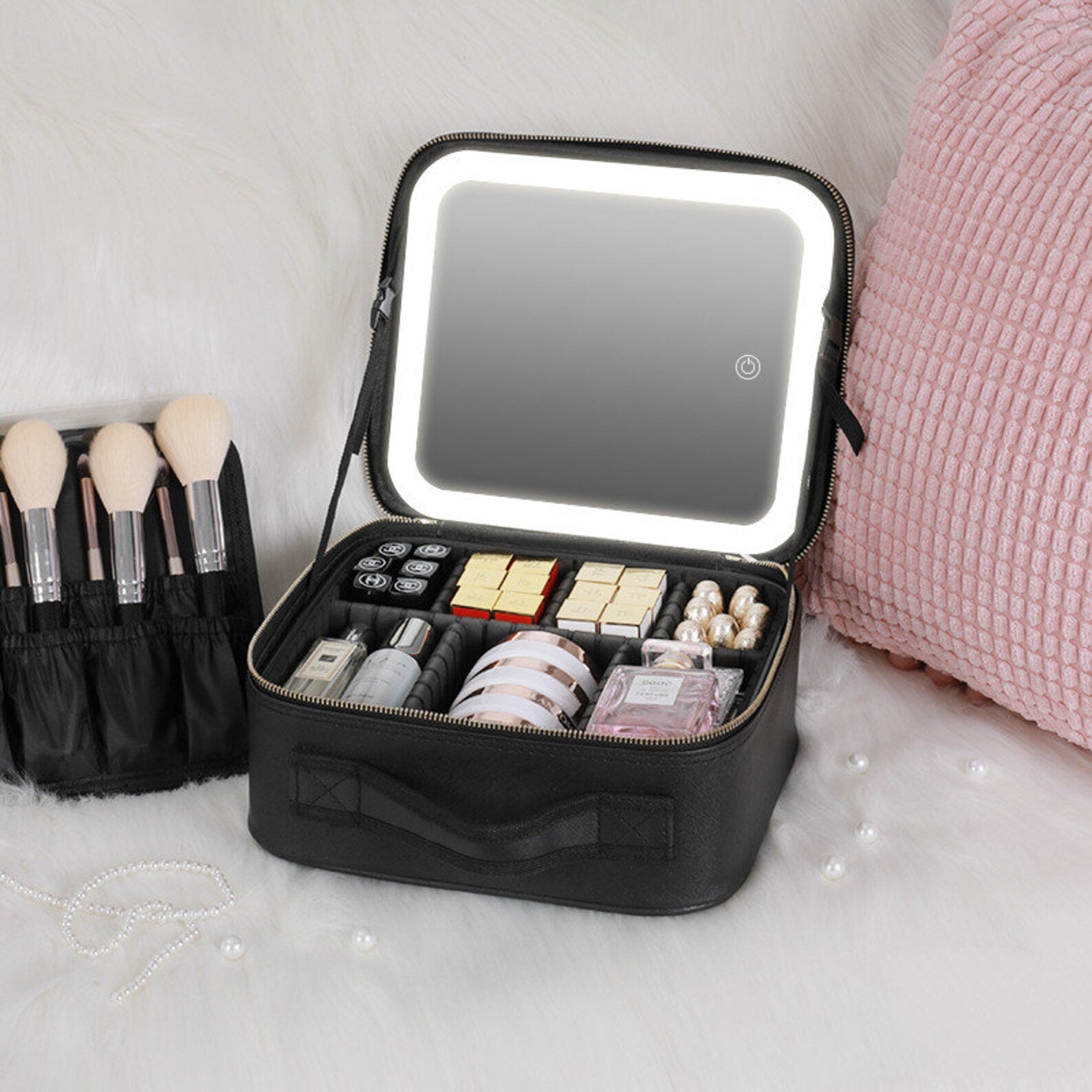 Luminoire - LED Mirror Cosmetic Case