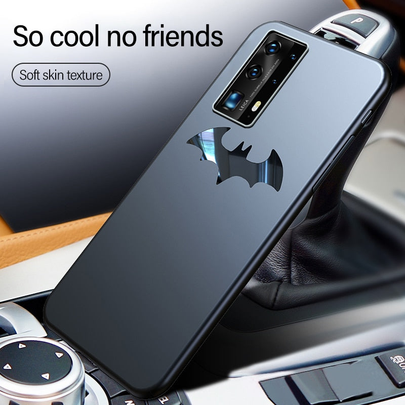 Magnetic Bat Symbol Huawei Case