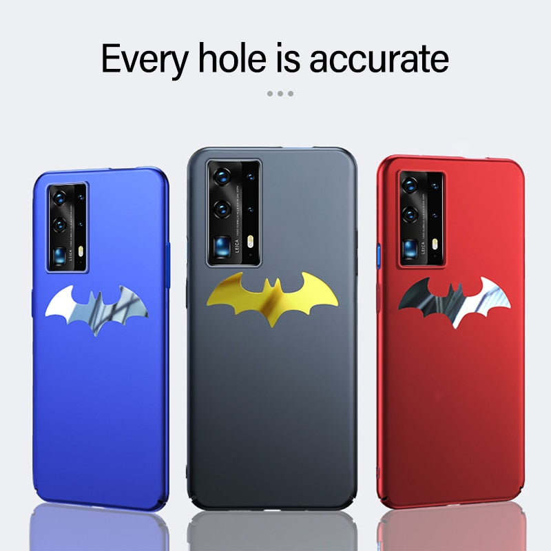 Magnetic Bat Symbol Huawei Case