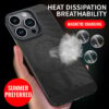 Magnetic cooling breathable phone case
