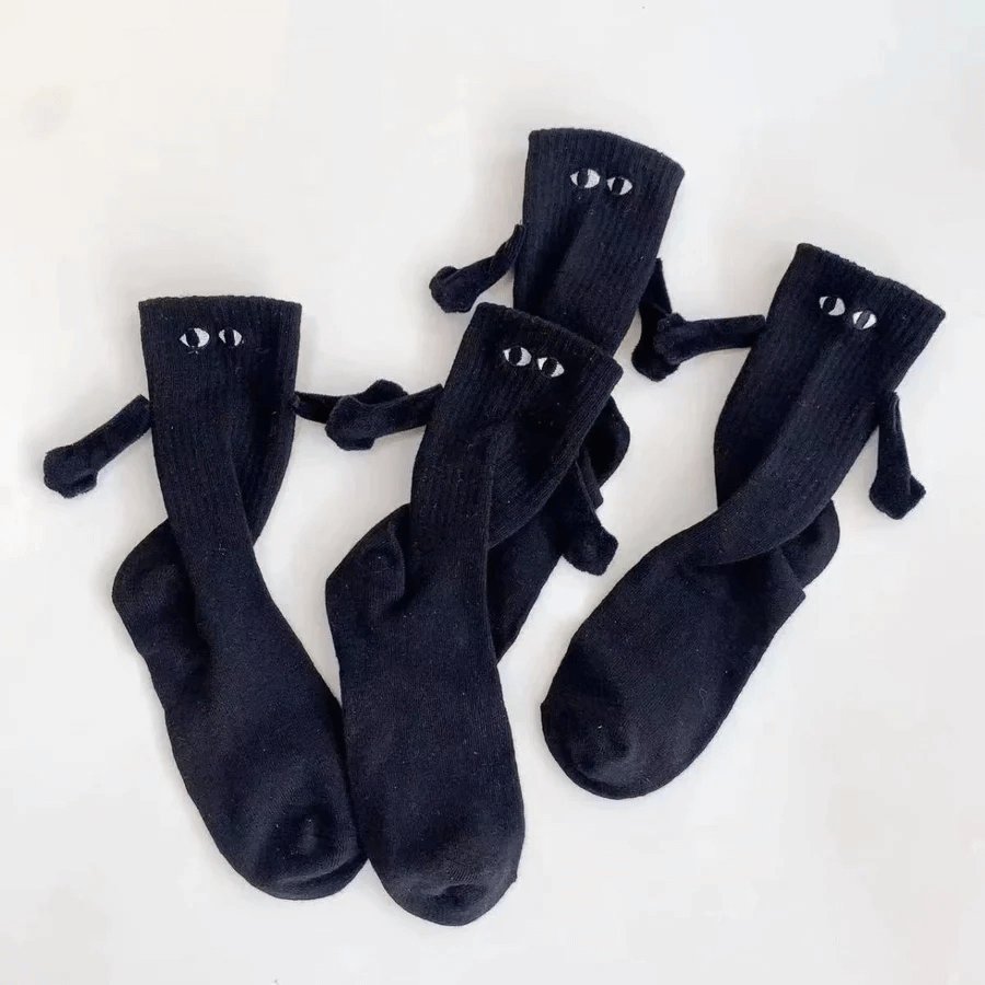 Foldnseat Magnetic Hand-Holding Socks