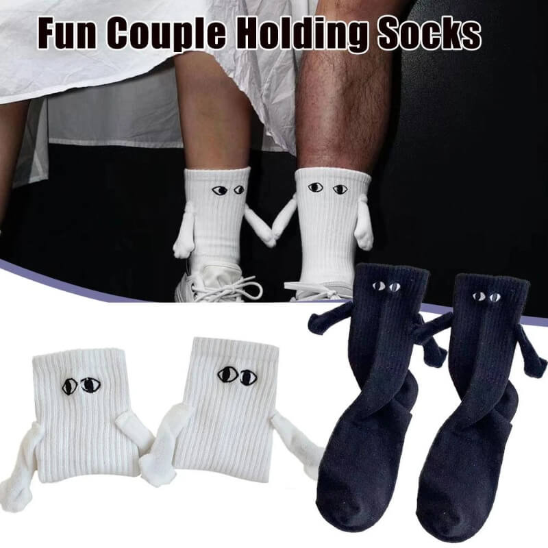 Foldnseat Magnetic Hand-Holding Socks