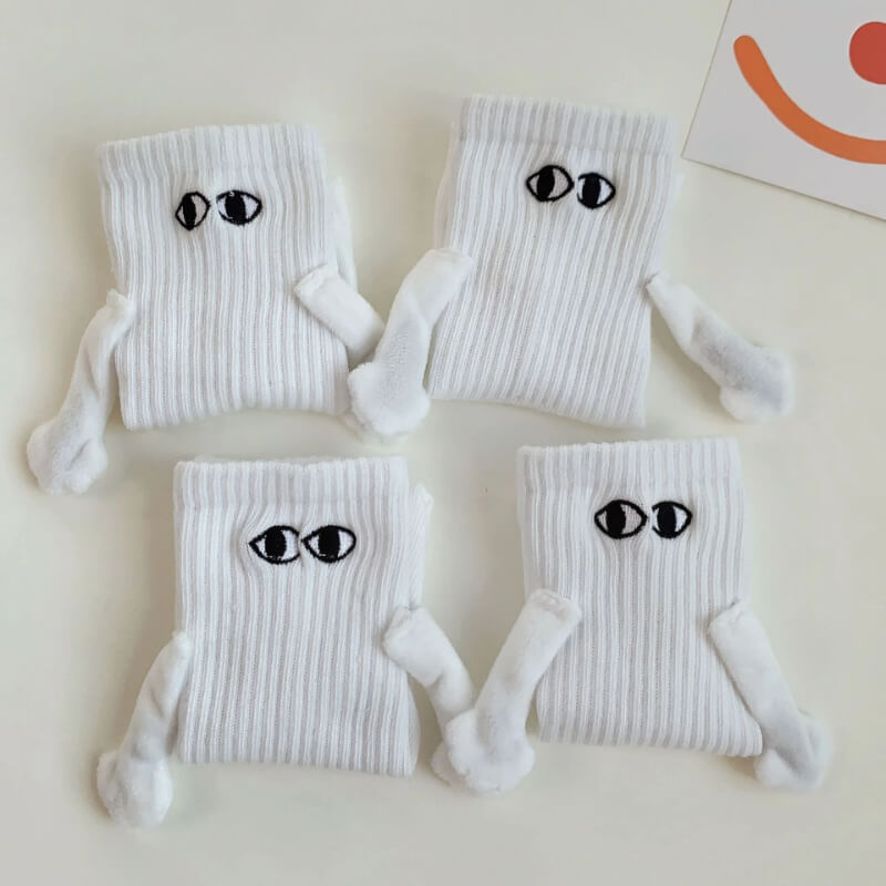 Foldnseat Magnetic Hand-Holding Socks