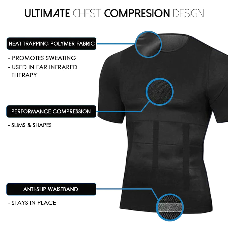 MANShape ion slimming and shaping undershirt