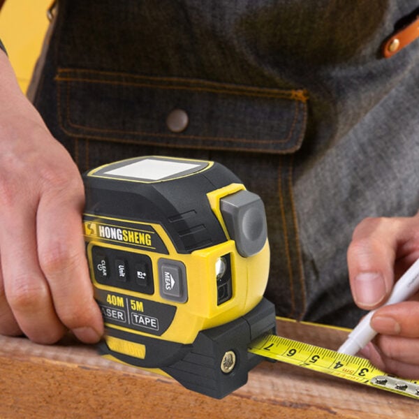 MeasurinSight 3-In-1 Infrared Laser Tape Measuring - Father's Day Gifts, Gifts for Woodworkers