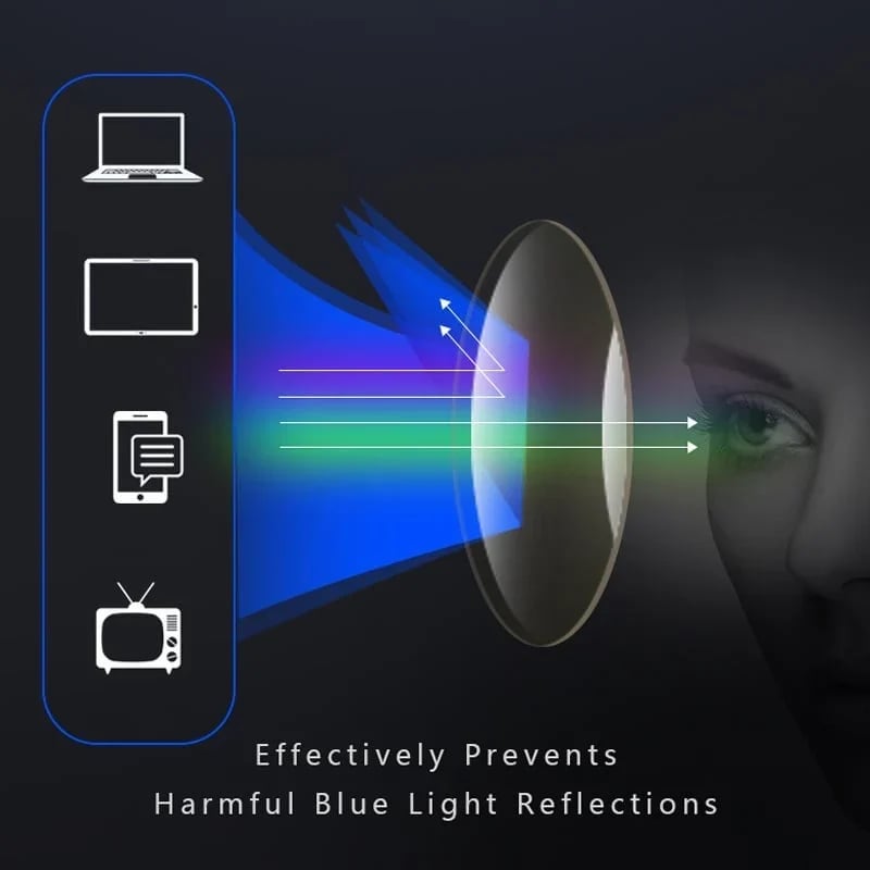 Men's and women's sports ultra-light anti-blue light presbyopic glasses