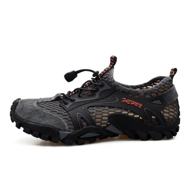 Tacticen Men's Breathable Mesh Casual Light Outdoor Hiking Shoes