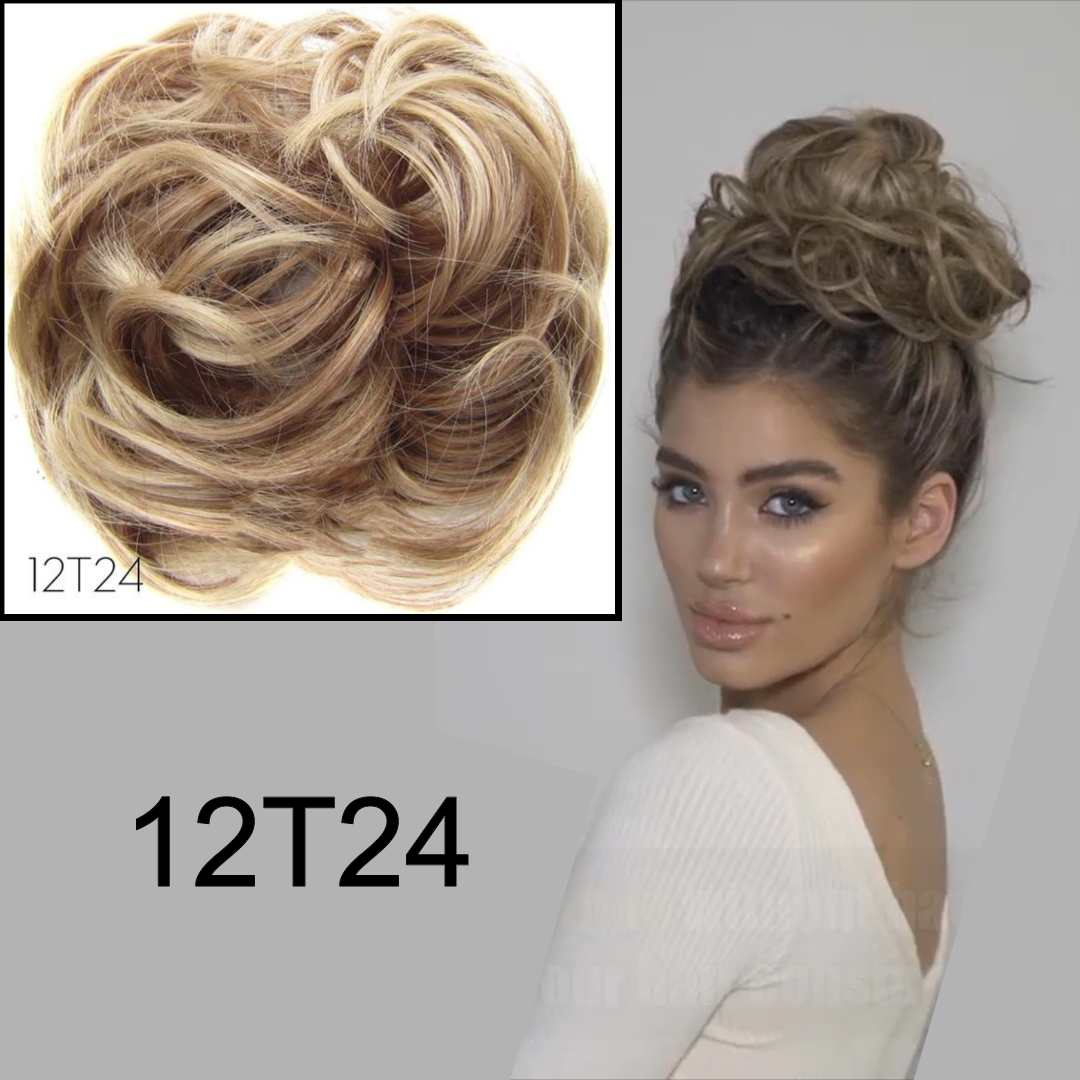 Modern Desired Messy Rose Bun