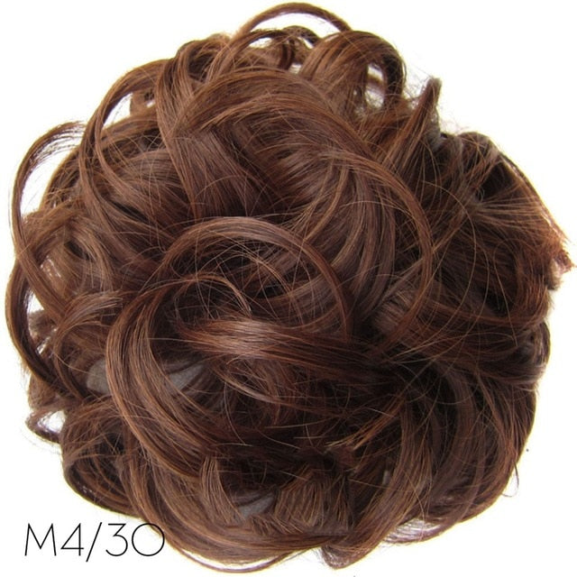 Modern Desired Messy Rose Bun