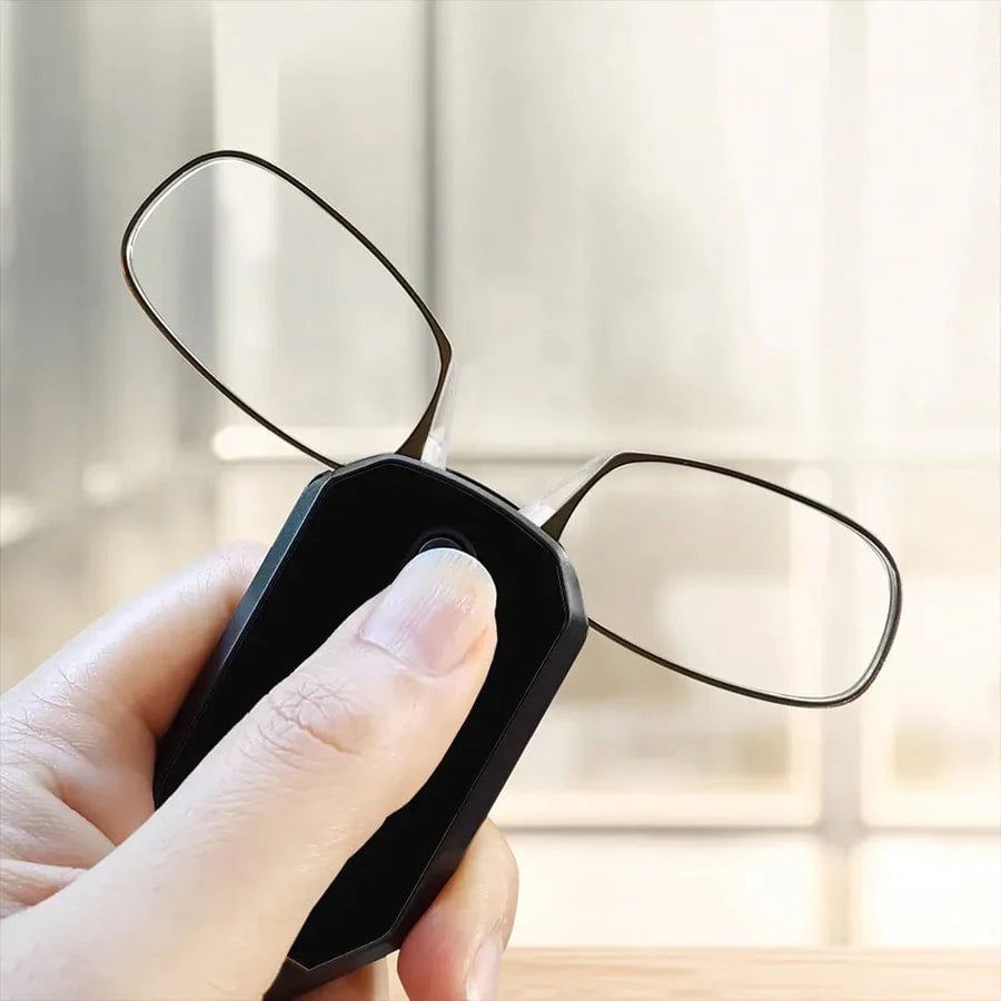 Mini Nose Clip Card keychain Reading Glasses