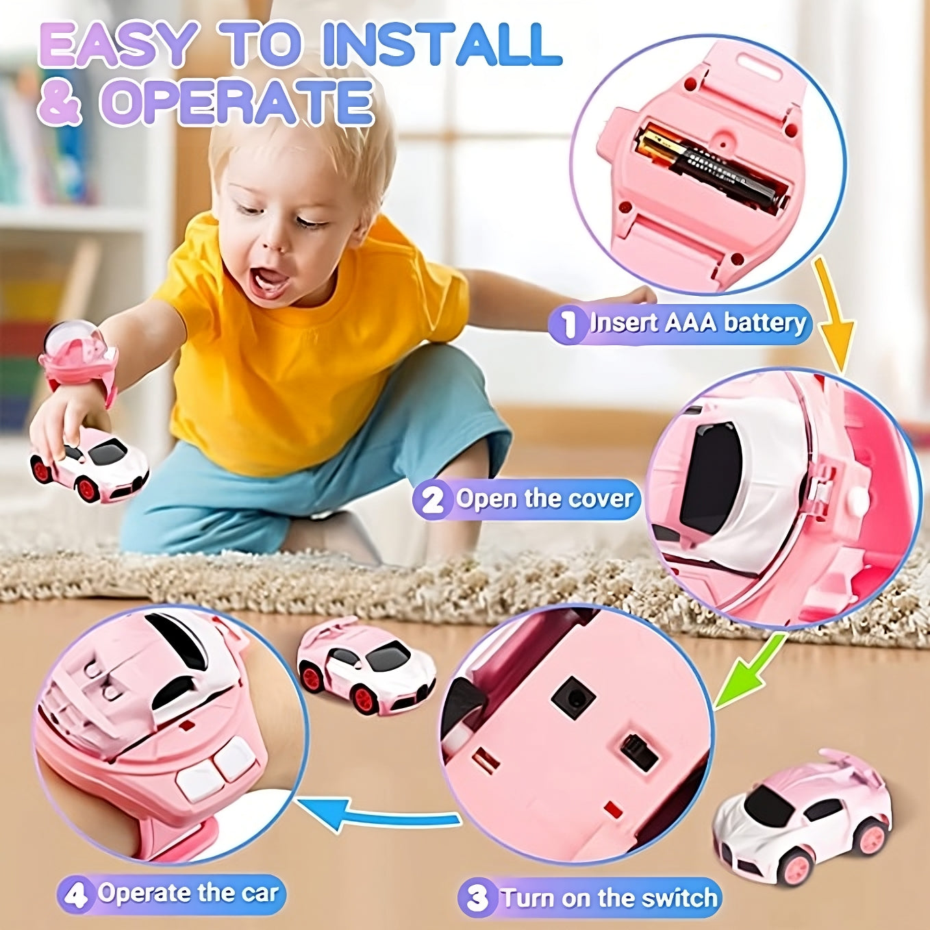 MiniWheel WristRacer: "Purchased 3 for my nephews. They absolutely loved them." Crystal M.