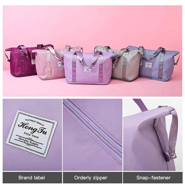 (Mother's Day Sale - High-capacity Double-layer Wet Separation Travelling Bag