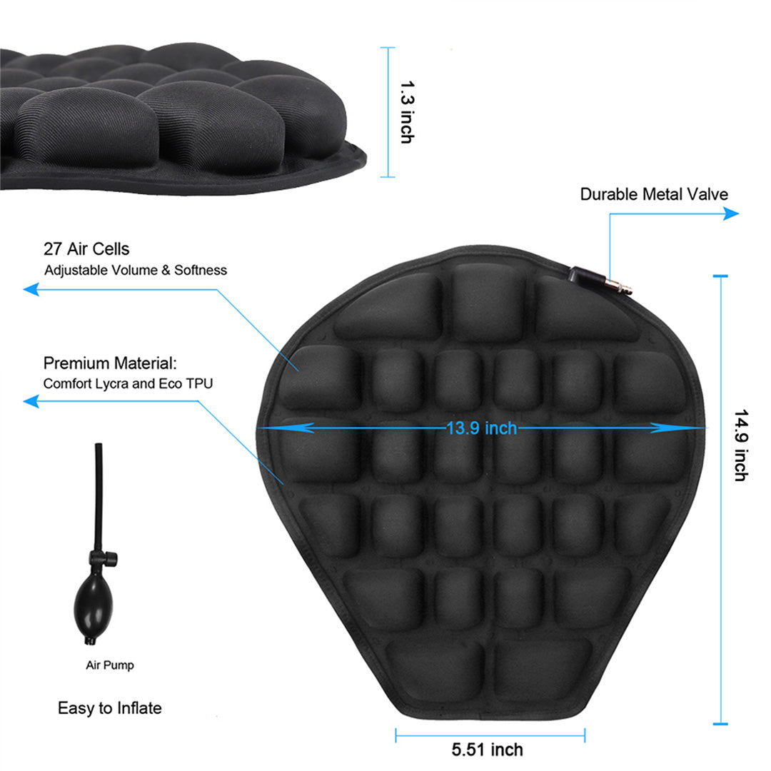 Cycle Mate Motorcycle Seat Cushion