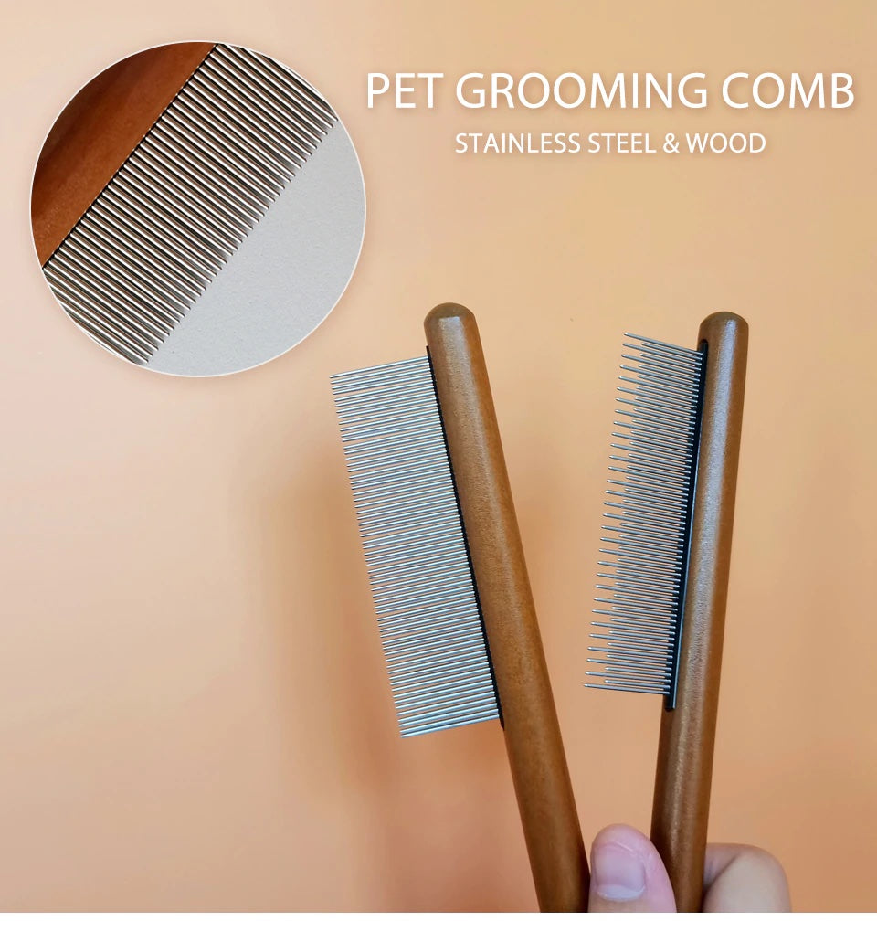 Multifunctional Pet Hair Comb Flea and Tear Stain Removal