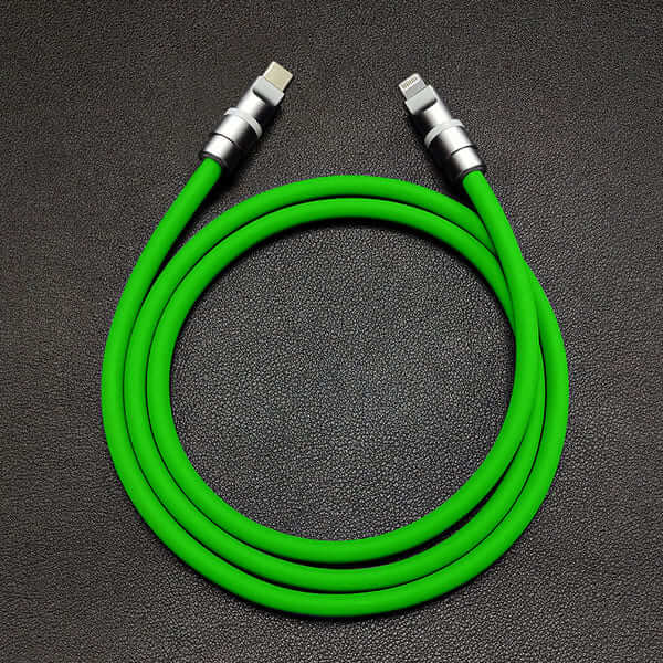 "Neon Chubby" Fast Charge Cable With Smart Light