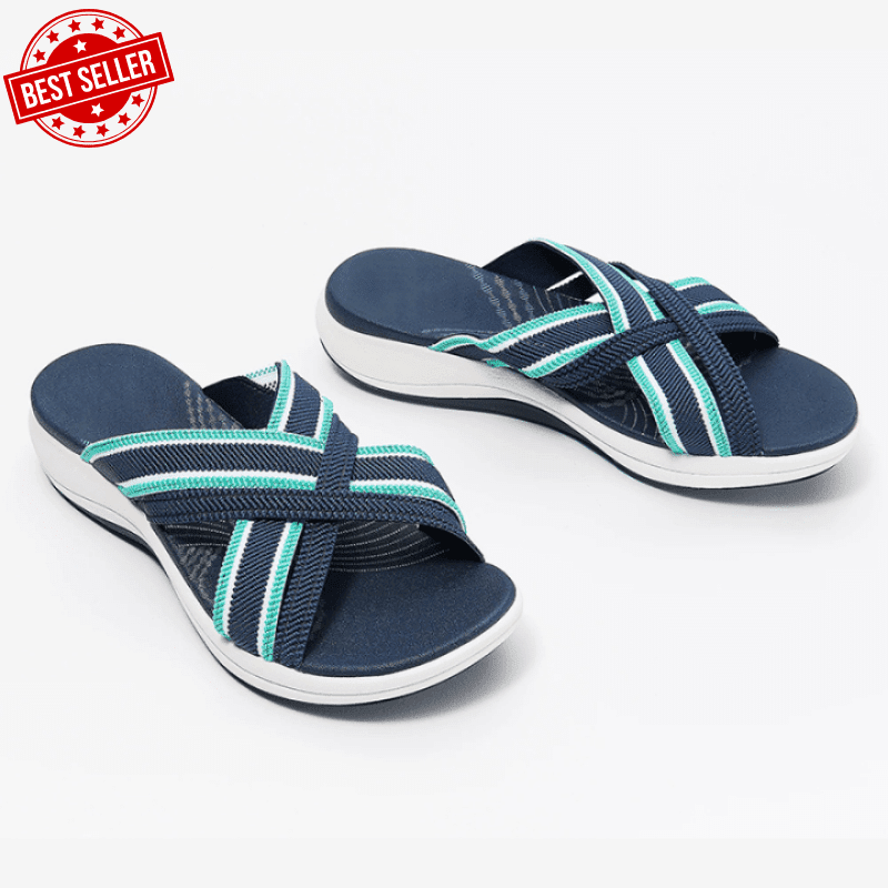 (New Arrival) Damping Sole Upgradation Stretch Lightweight Orthopedic Sandals